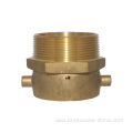 3/4" NPT Full Flow Blue Handle Wheel Brass Boiler Drain Valve